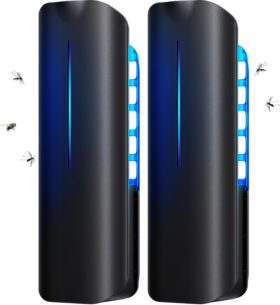 Black Double Pack Flying Insect Trap